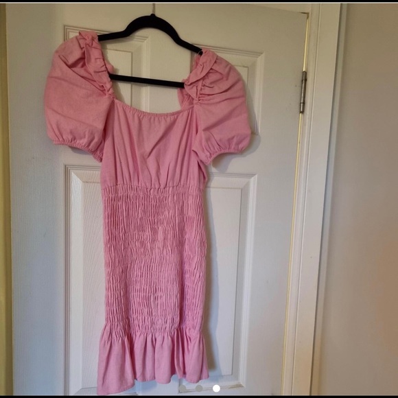 NEW ZARA LINEN DRESS - Picture 2 of 6